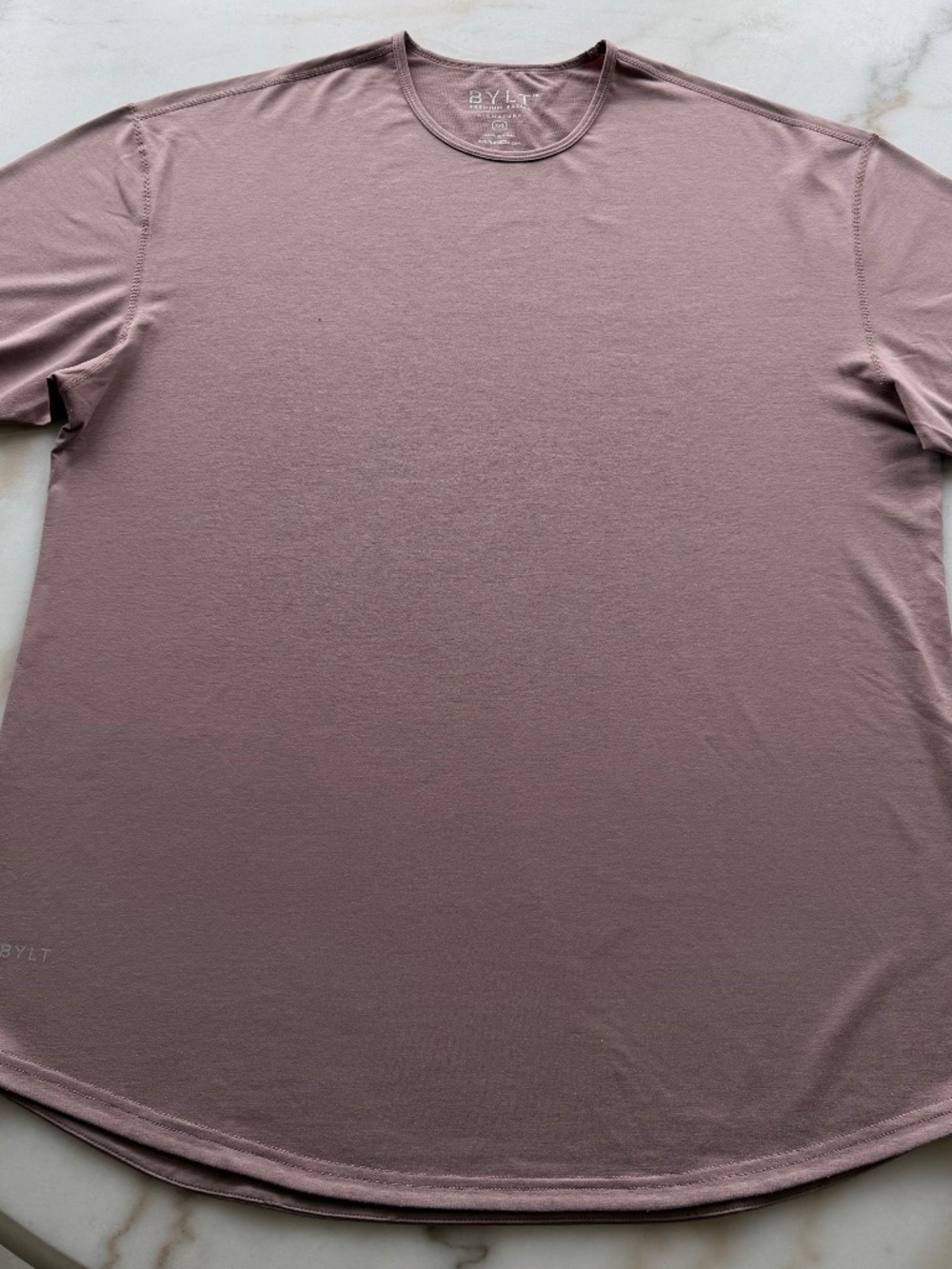 BYLT / XXL / LUX / 70% Cotton, 25% Polyester, 5% Spandex / Light Plum